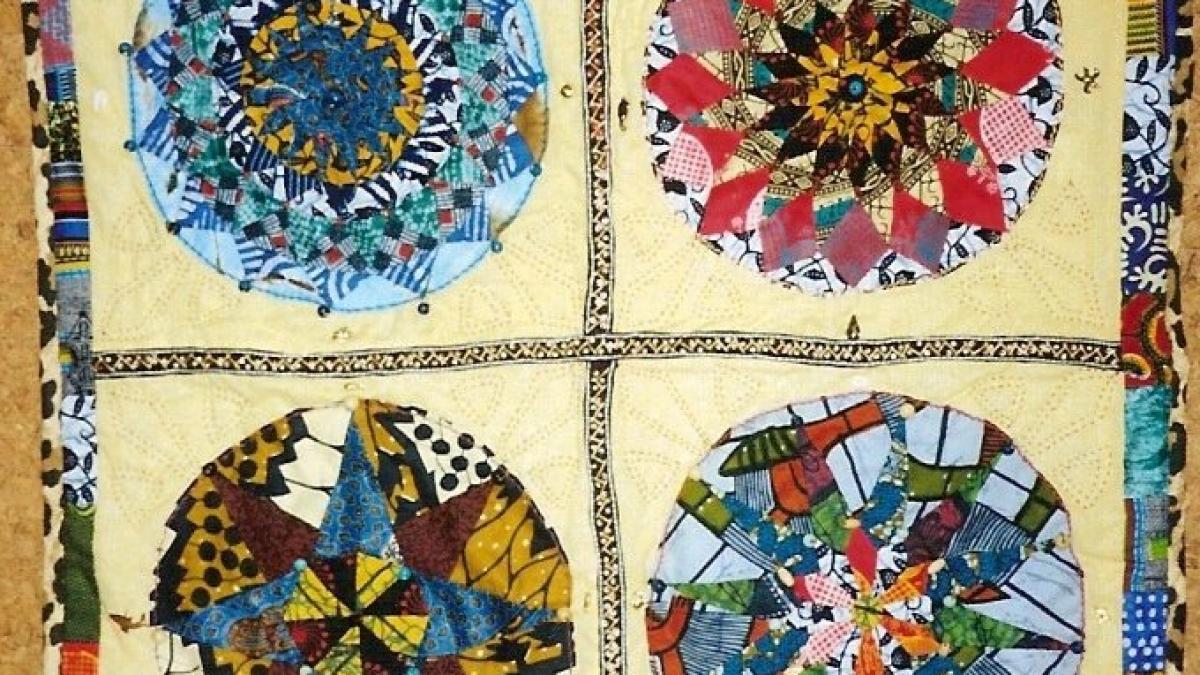 Compas de linvingstone art textile jacqueline fischer